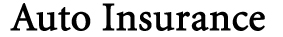 Auto Insurance