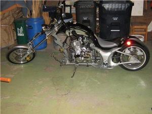 custom built chopper/motorcycle...Click Here For Details