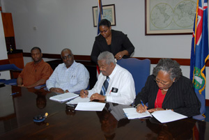 Government has signed a contract worth $105 120 00 for the security