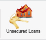 A loan that does not use an asset as security. Unsecured loans generally offer higher interest rates and less flexibility than secured loans.