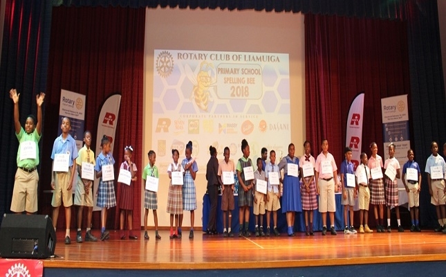 SKNVibes | Co-Champions Crowned at 2018 Rotary Primary School Spelling Bee