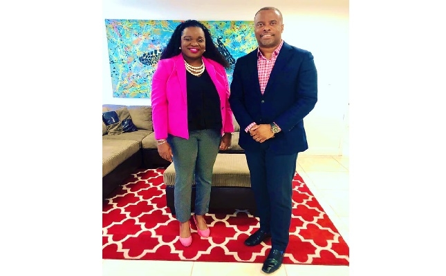 SKNVibes | Nevis Premier Brantley meets with opposition MP Hon. Cleone ...